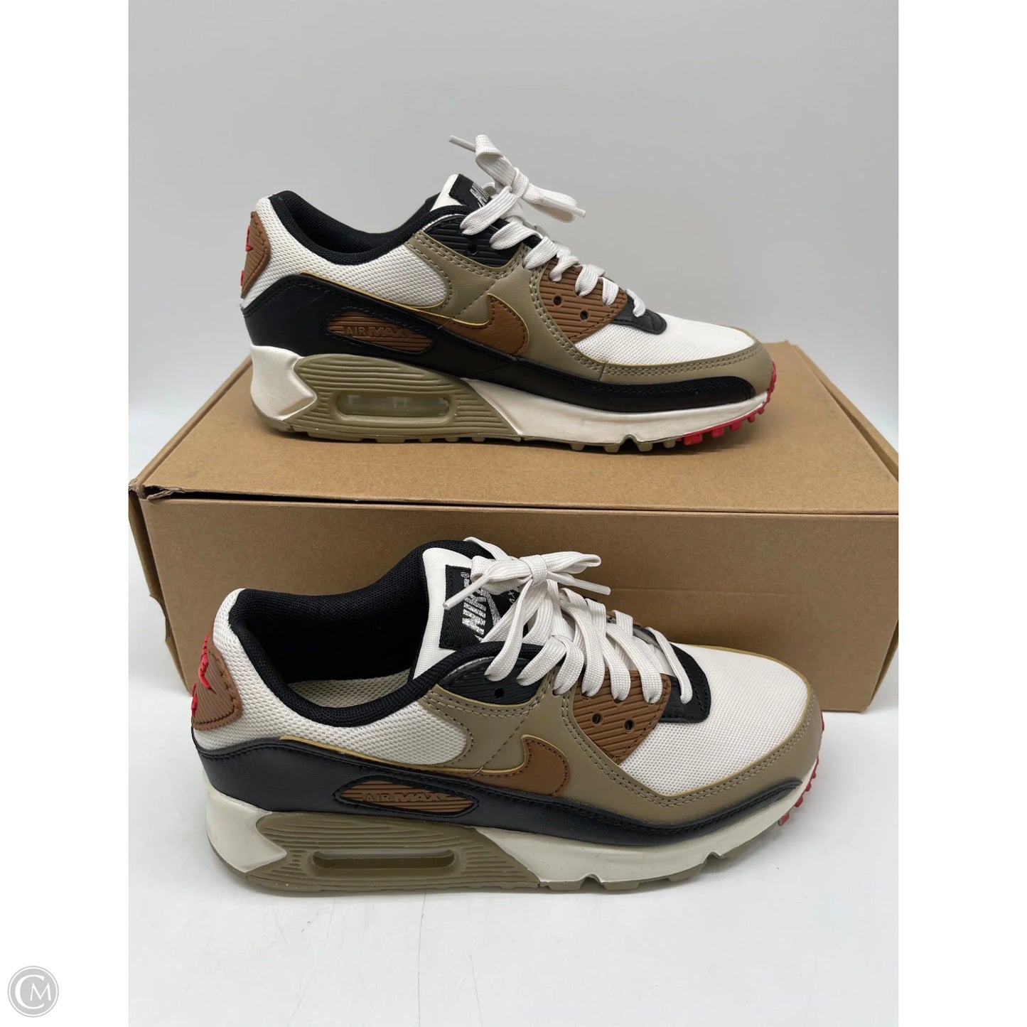 Shoes Sneakers By Nike In Brown, Size: 6.5