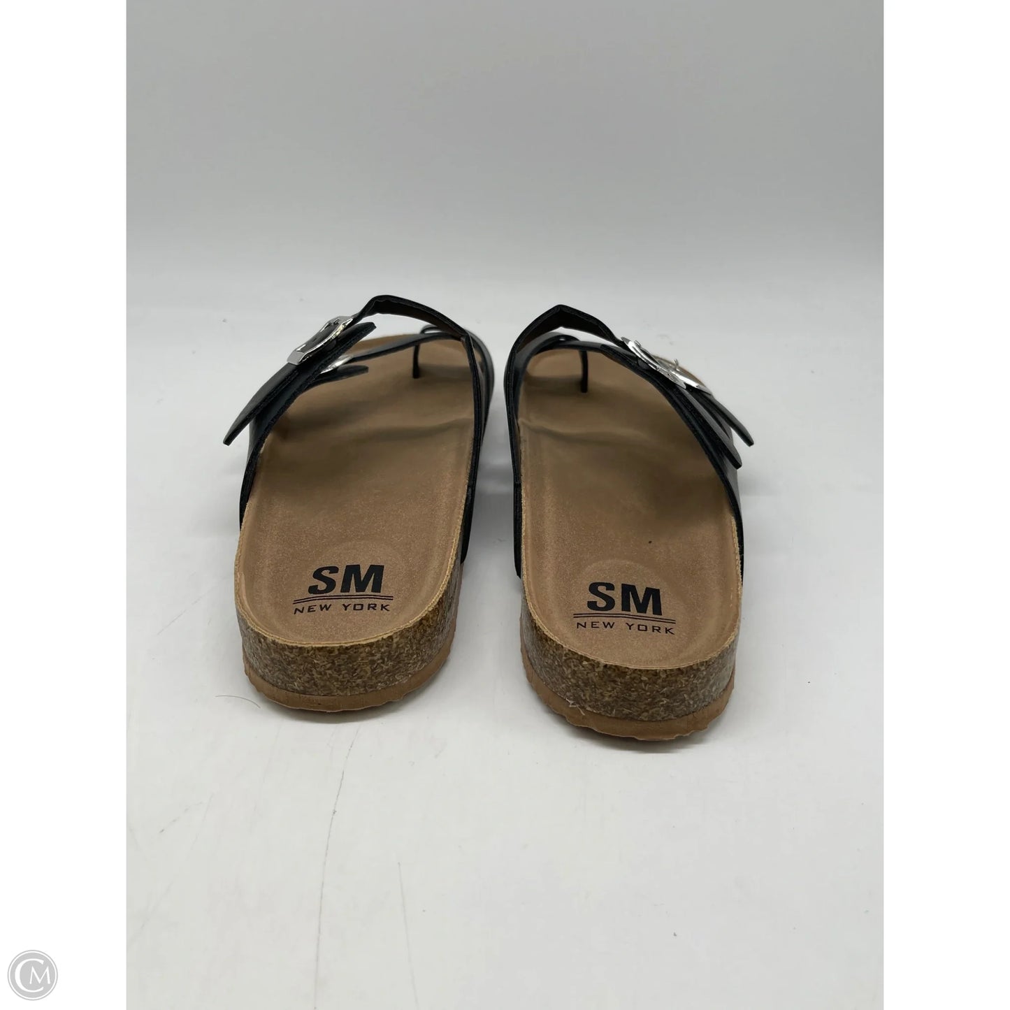 Sandals Flats By Steve Madden In Black, Size: 9