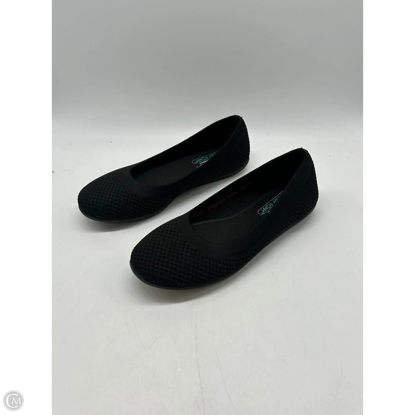 Shoes Flats By Skechers In Black, Size: 8