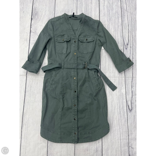 Dress Casual Maxi By White House Black Market In Green, Size: 12