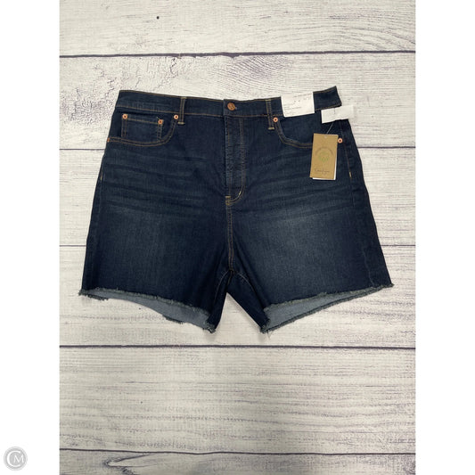 Shorts By Jessica Simpson In Blue Denim, Size: 16