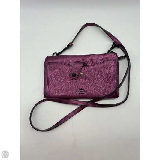 Handbag Designer By Coach, Size: Small