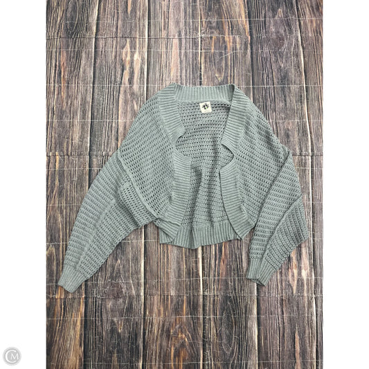 Sweater Cardigan By We The Free In Grey, Size: S