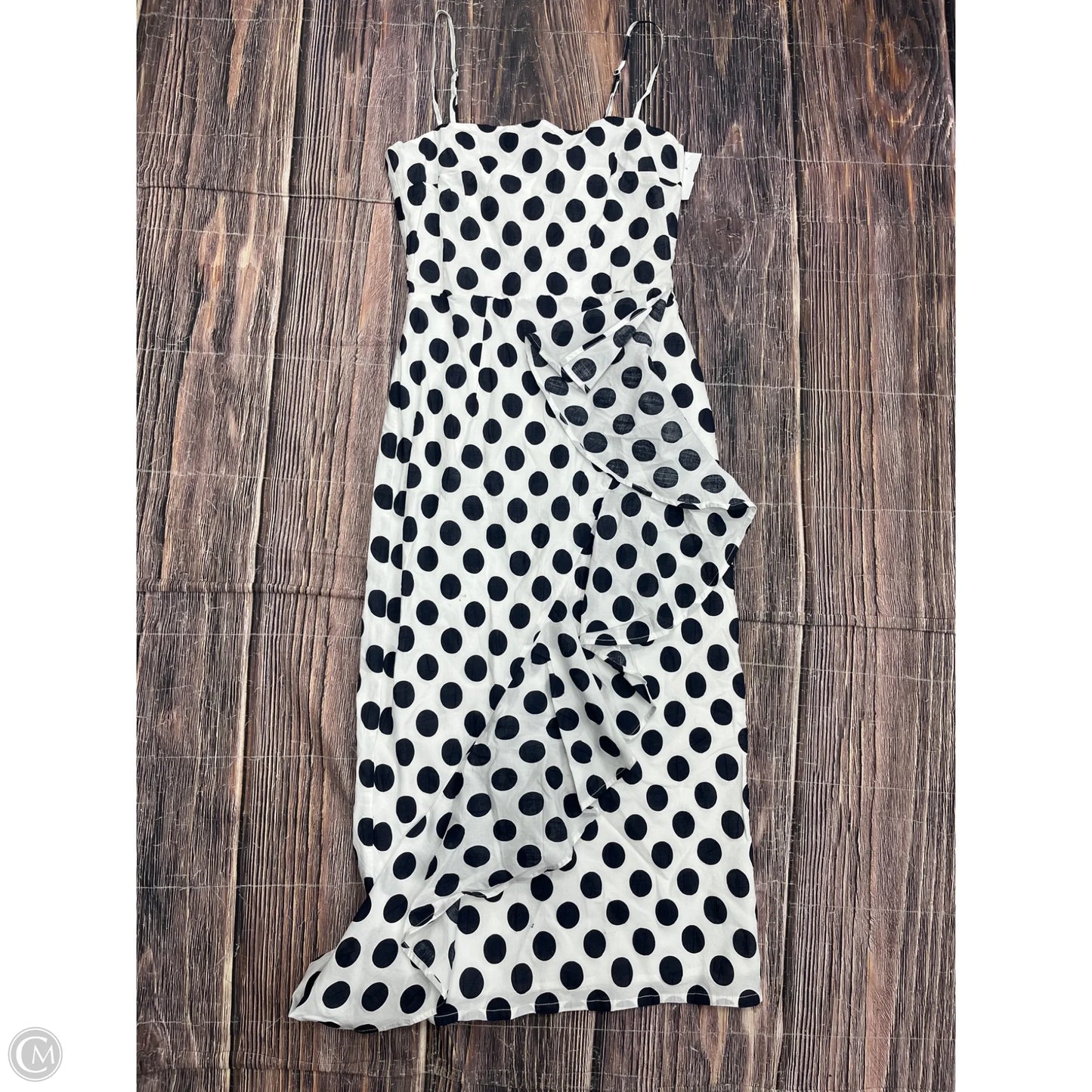 Dress Casual Midi By Lovers & Friends In Blue & White, Size: Xs