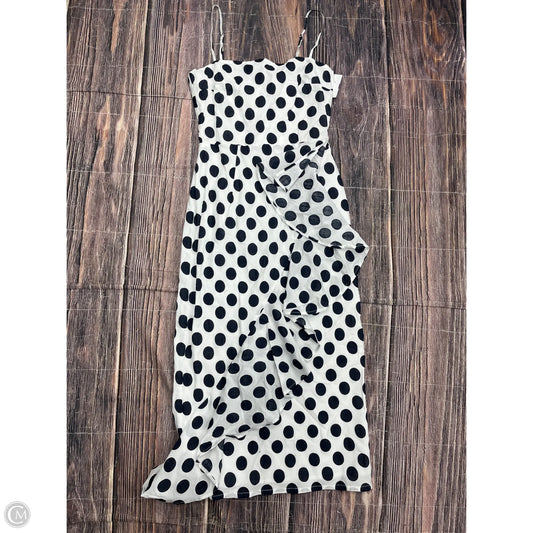 Dress Casual Midi By Lovers & Friends In Blue & White, Size: Xs