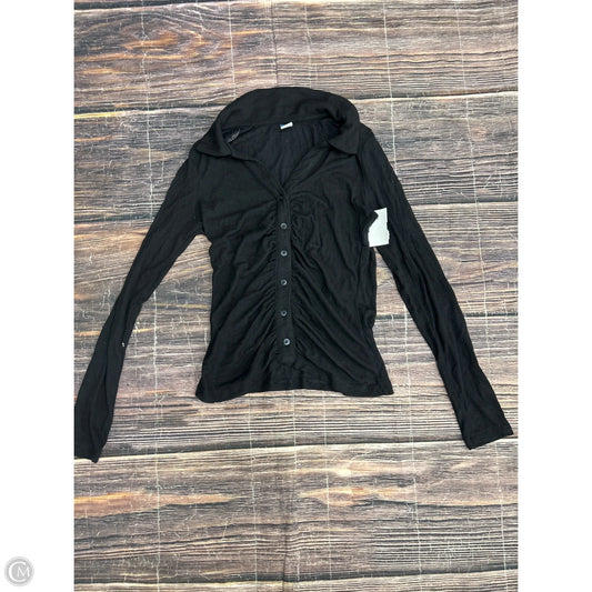 Top Long Sleeve By Old Navy In Black, Size: Xs