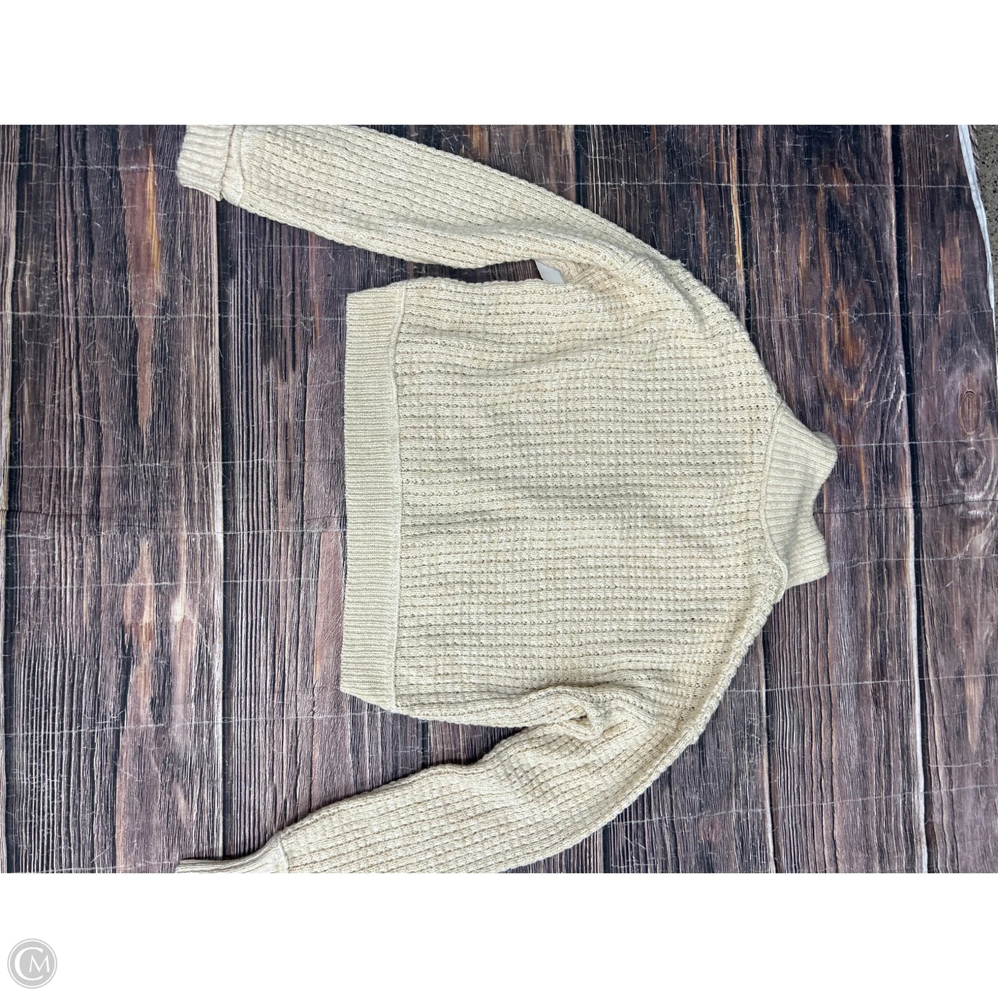 Sweater Cardigan By Free People In Tan, Size: Xs