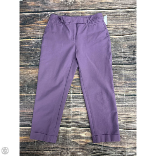 Pants Dress By White House Black Market In Purple, Size: 4