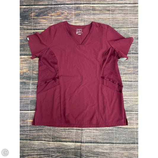 Top Short Sleeve By Hanes In Red, Size: Xl