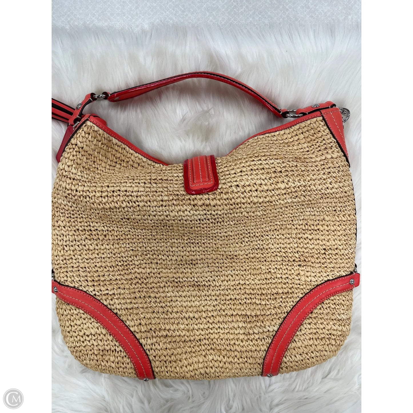 Handbag Designer By Coach, Size: Large