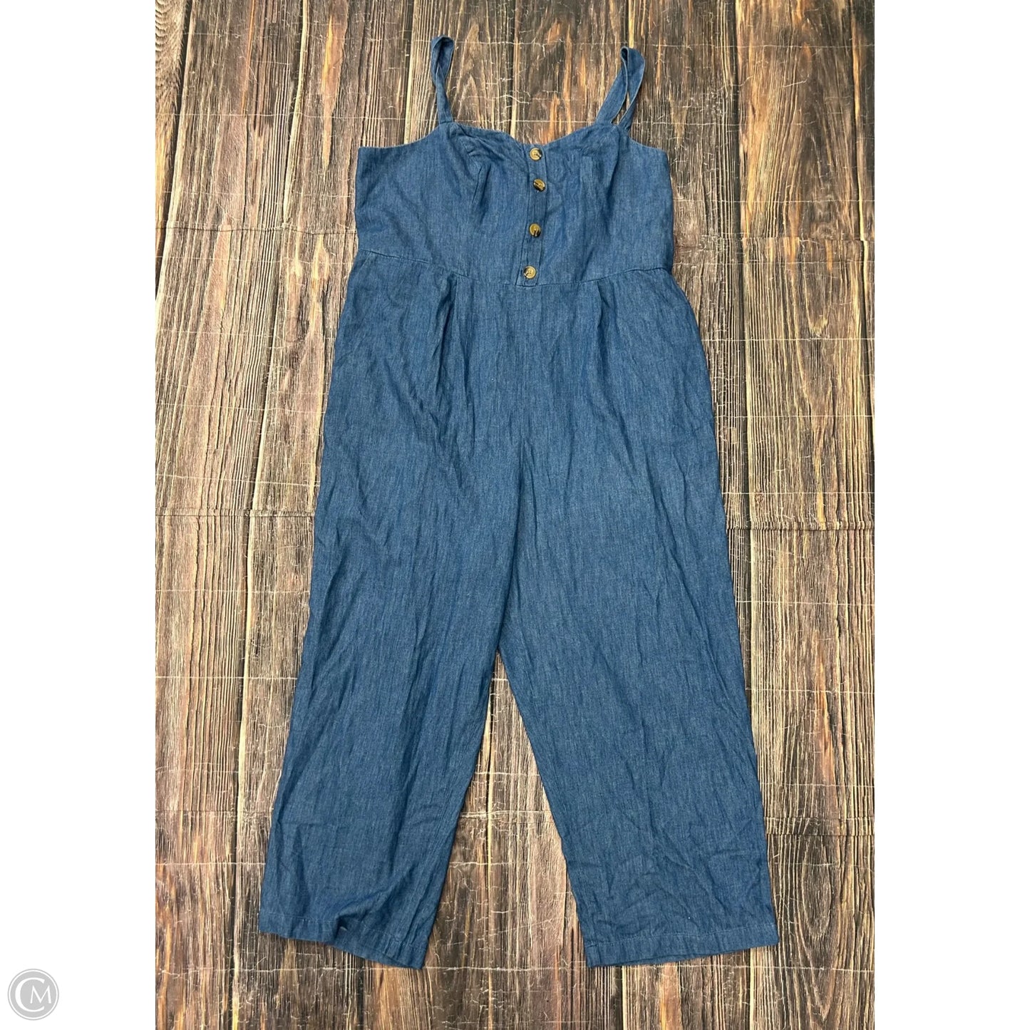 Jumpsuit By Old Navy In Blue Denim, Size: 3x