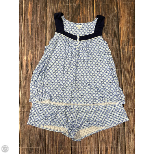 Pajamas 2pc By Aria In Blue, Size: 4x
