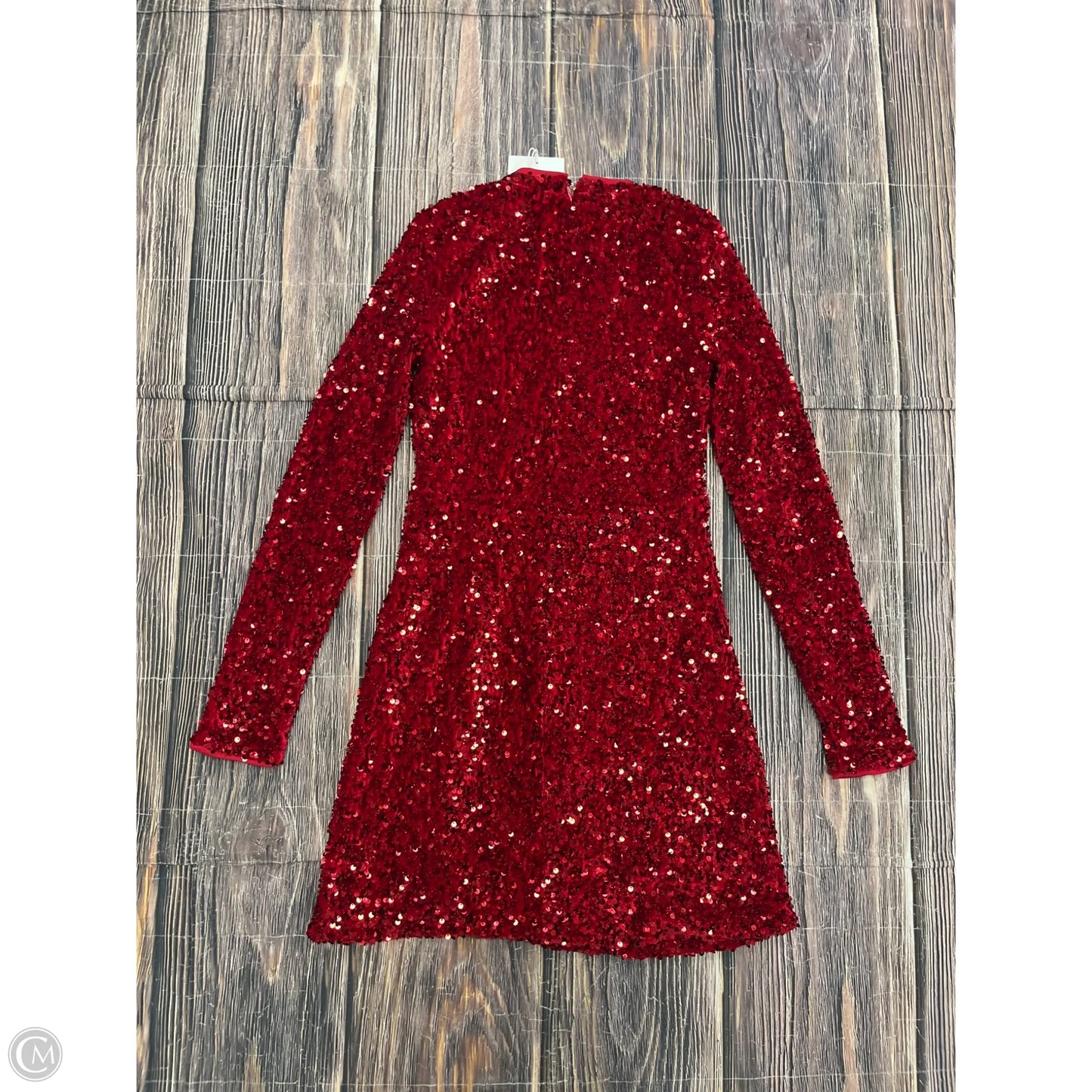 Dress Party Short By Clothes Mentor In Red, Size: S