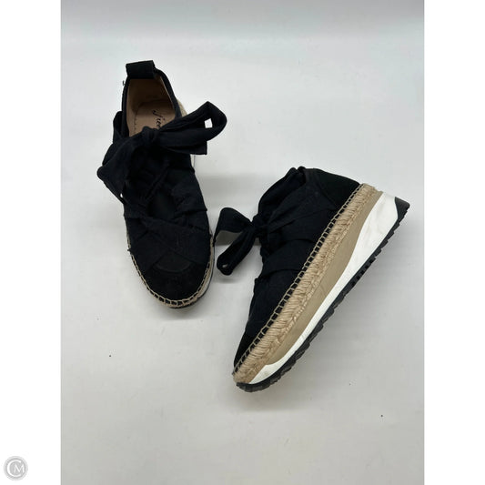 Shoes Heels Wedge By Free People In Black, Size: 6.5