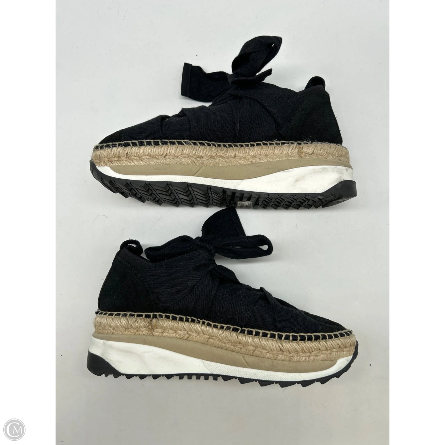 Shoes Heels Wedge By Free People In Black, Size: 6.5