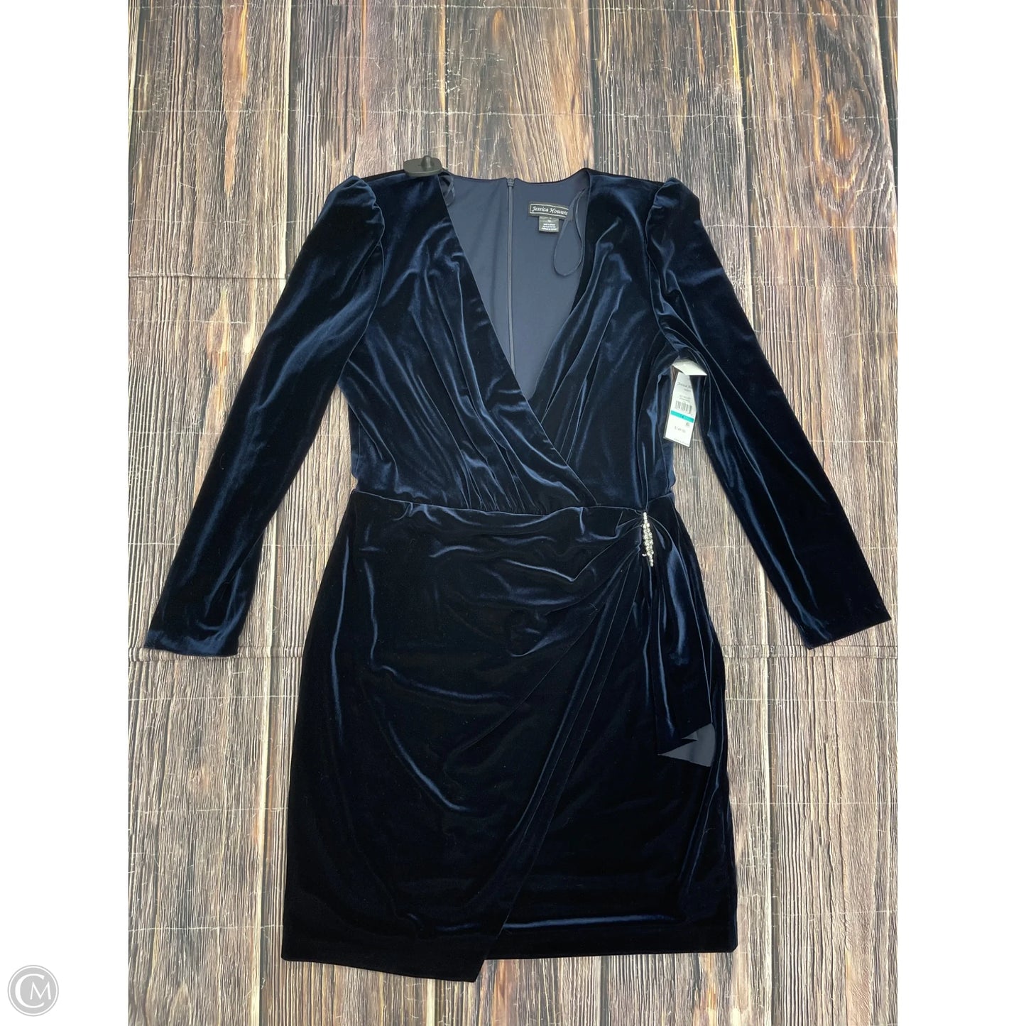 Dress Party Midi By Jessica Howard In Blue, Size: 16