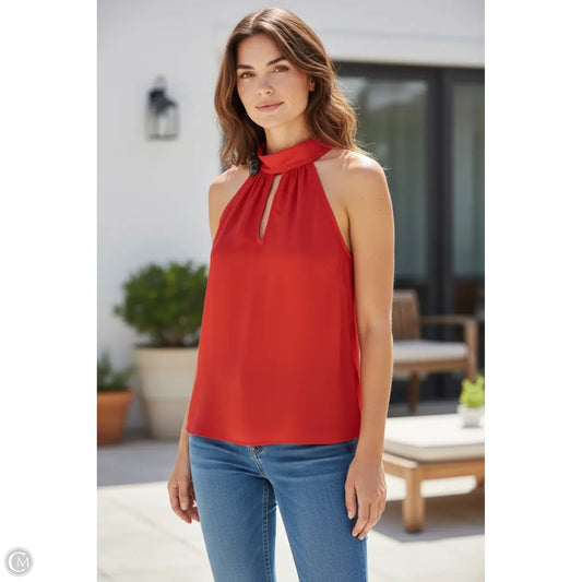 Tank Top By Worthington In Orange, Size: L