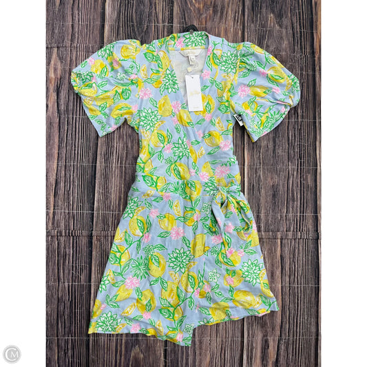 Romper Designer By Lilly Pulitzer In Floral Print, Size: Xs