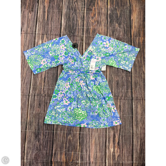 Romper Designer By Lilly Pulitzer In Floral Print, Size: Xs