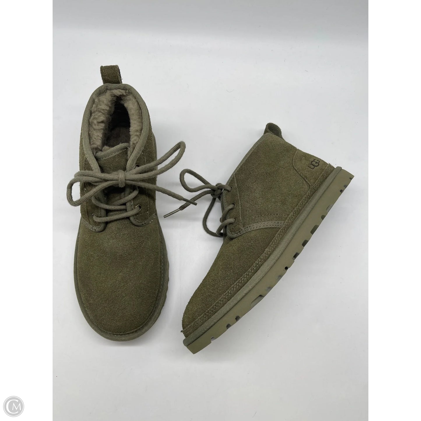 Boots Designer By Ugg In Green, Size: 8