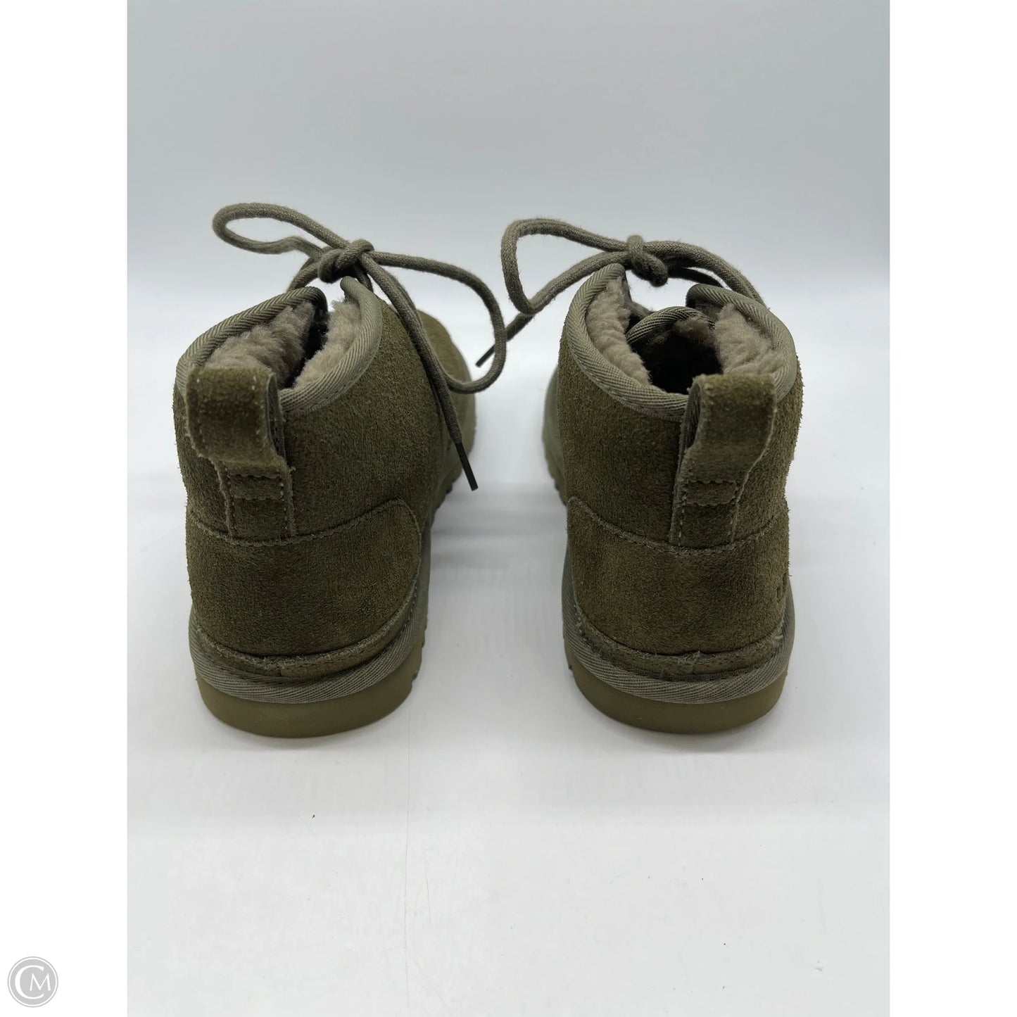 Boots Designer By Ugg In Green, Size: 8