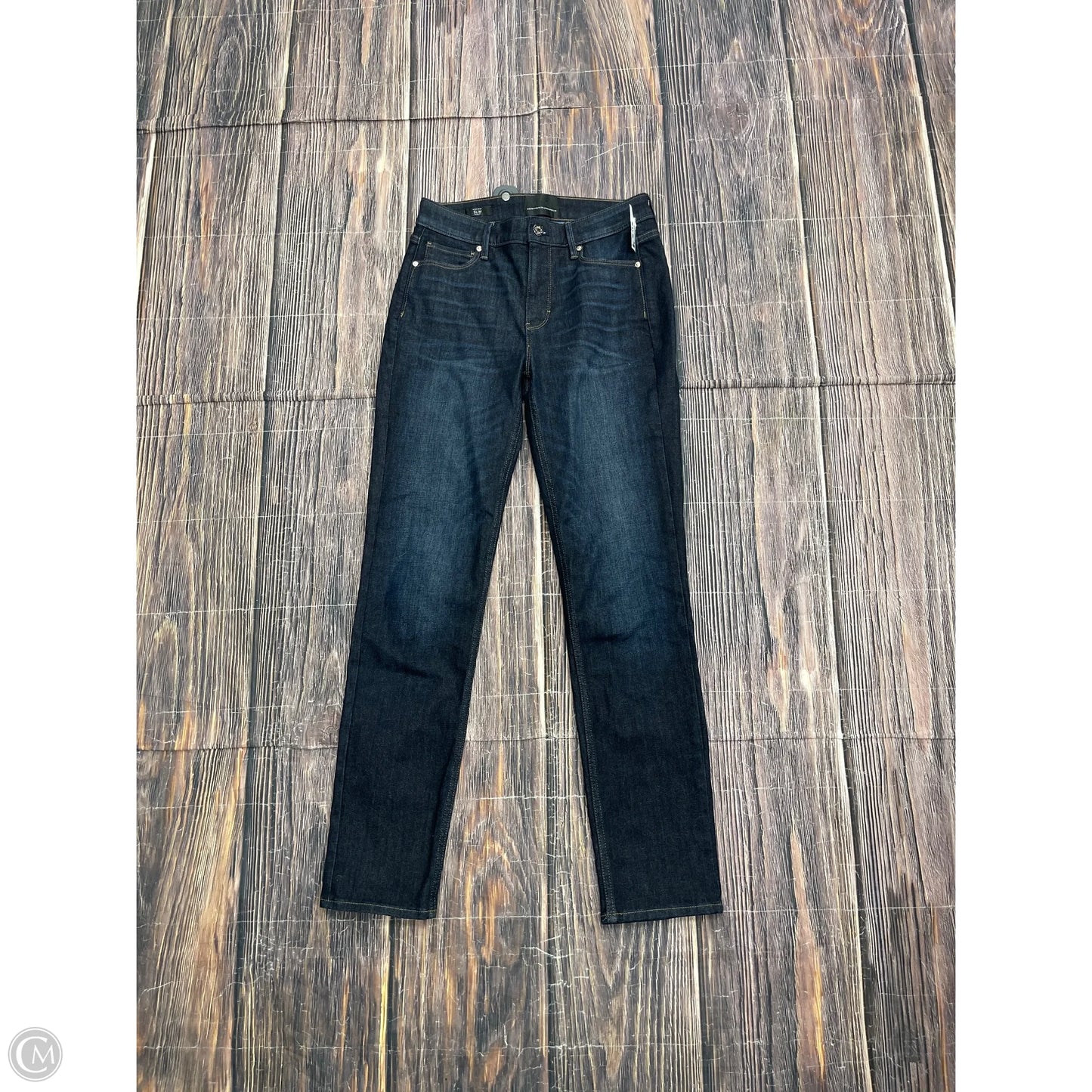 Jeans Skinny By White House Black Market In Blue Denim, Size: 4