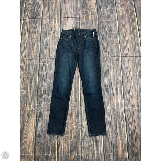 Jeans Skinny By White House Black Market In Blue Denim, Size: 4