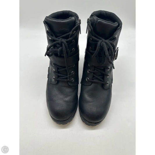 Boots Combat By Harley Davidson In Black, Size: 9