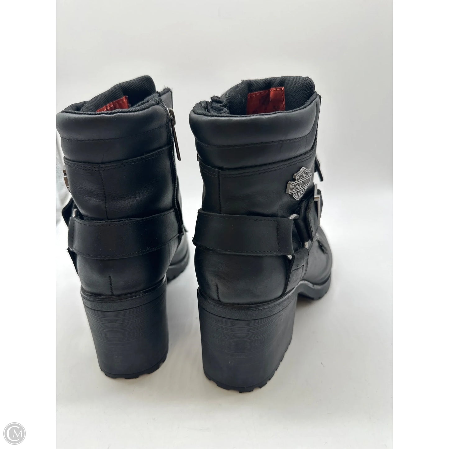 Boots Combat By Harley Davidson In Black, Size: 9