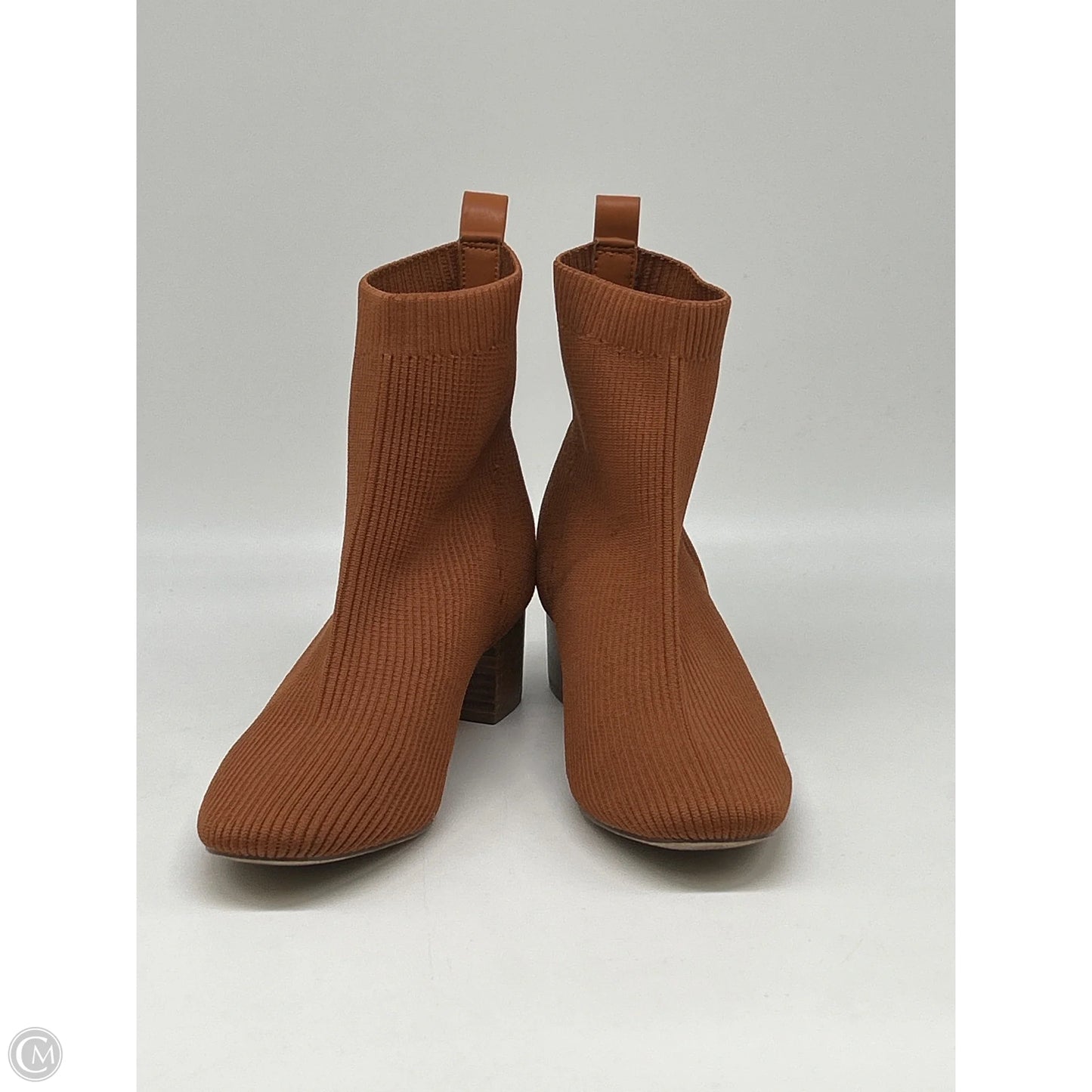 Boots Ankle Heels By Joie In Orange, Size: 8