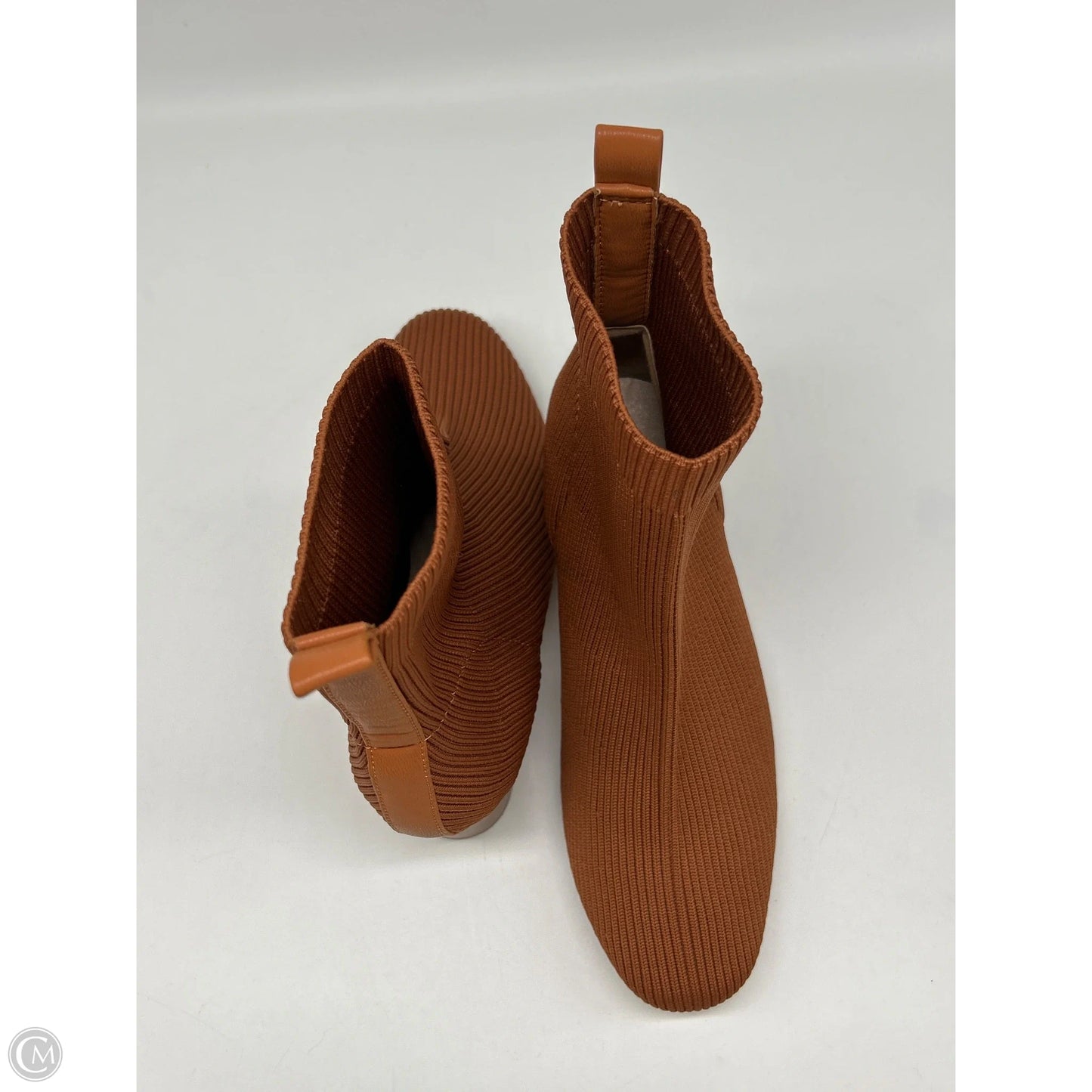 Boots Ankle Heels By Joie In Orange, Size: 8