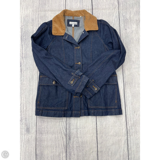 Jacket Denim By Loft In Blue Denim, Size: S