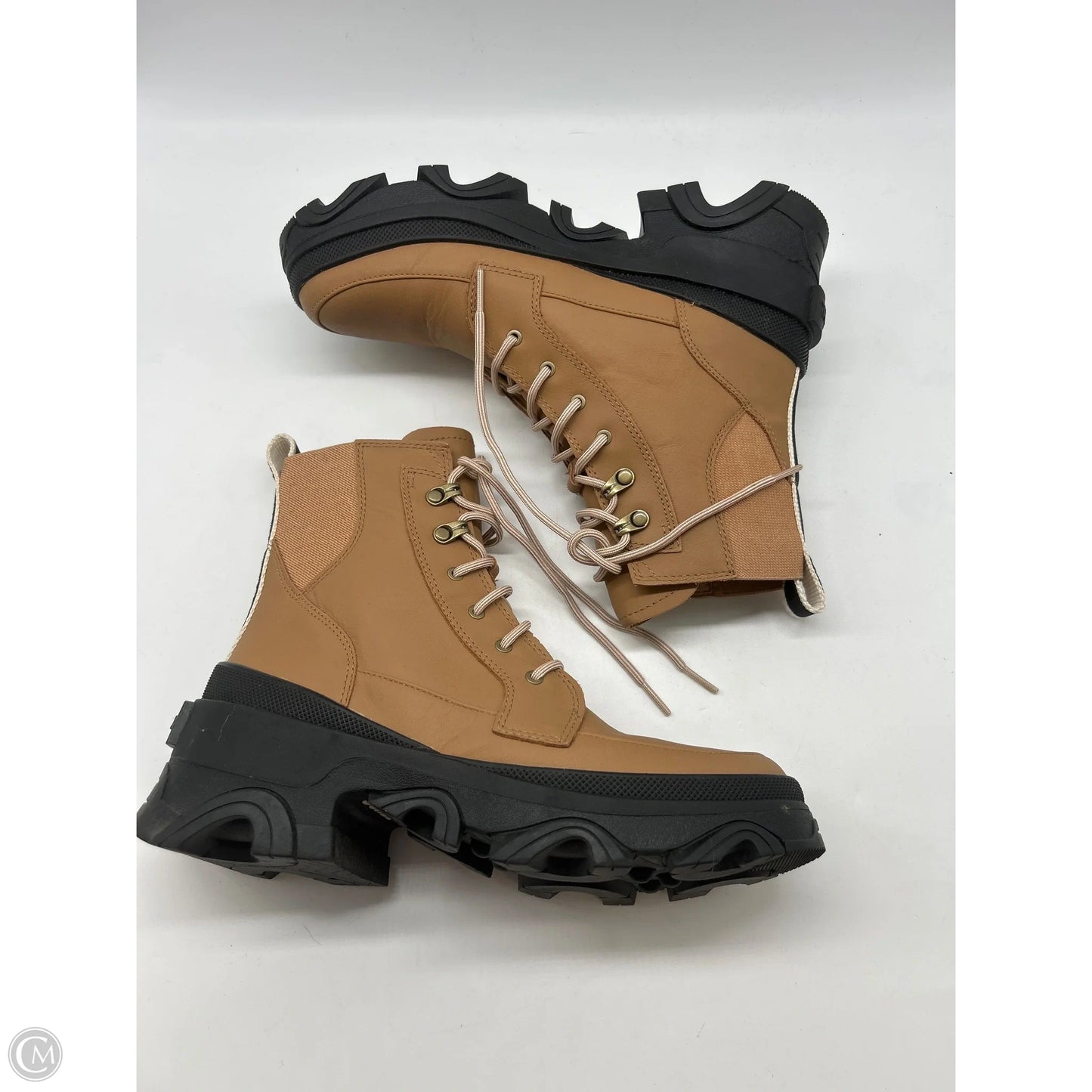 Boots Ankle Flats By Sorel In Tan, Size: 8