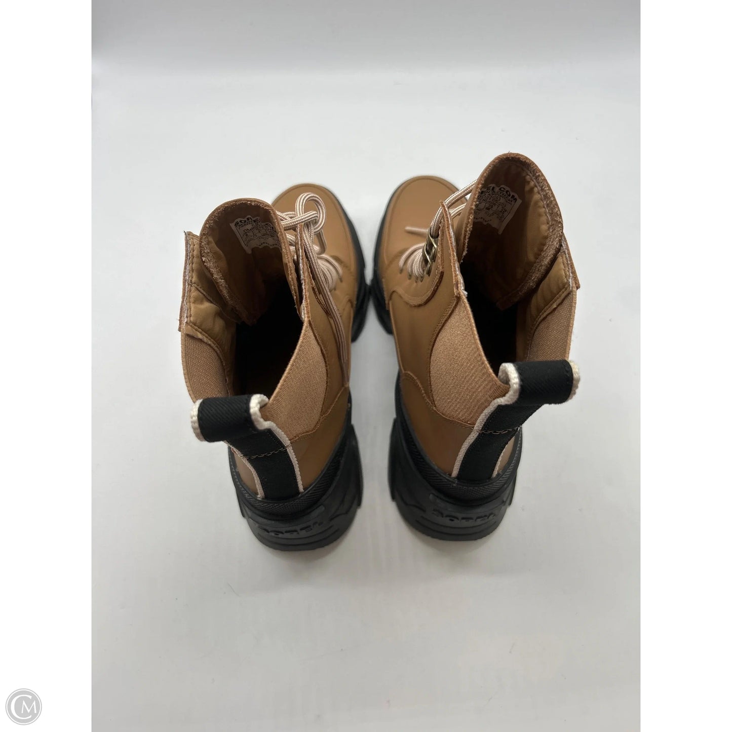 Boots Ankle Flats By Sorel In Tan, Size: 8