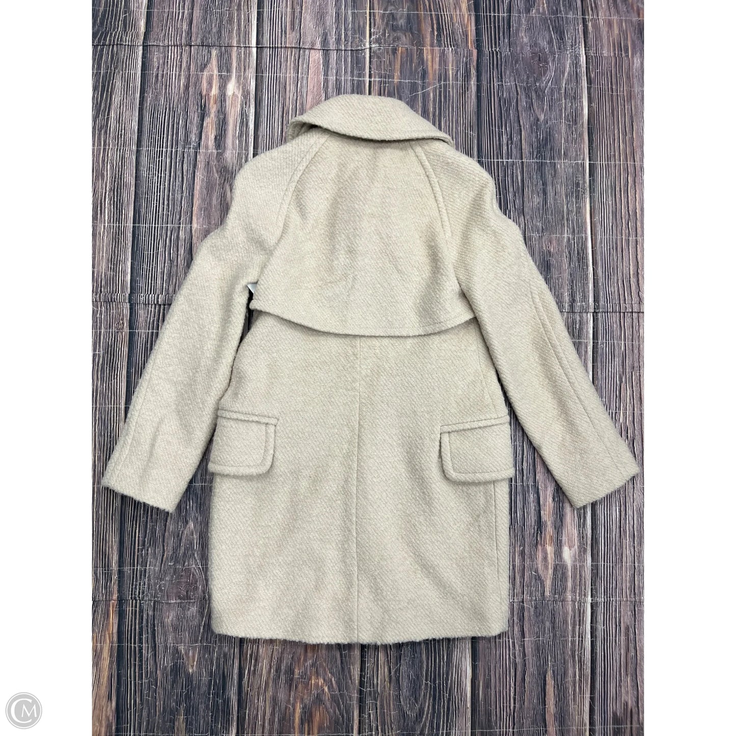 Coat Designer By Coach In Tan, Size: Xs