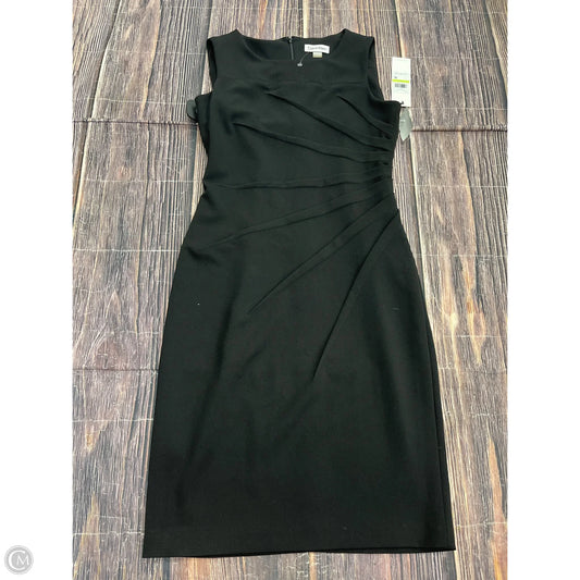 Dress Work By Calvin Klein In Black, Size: 4