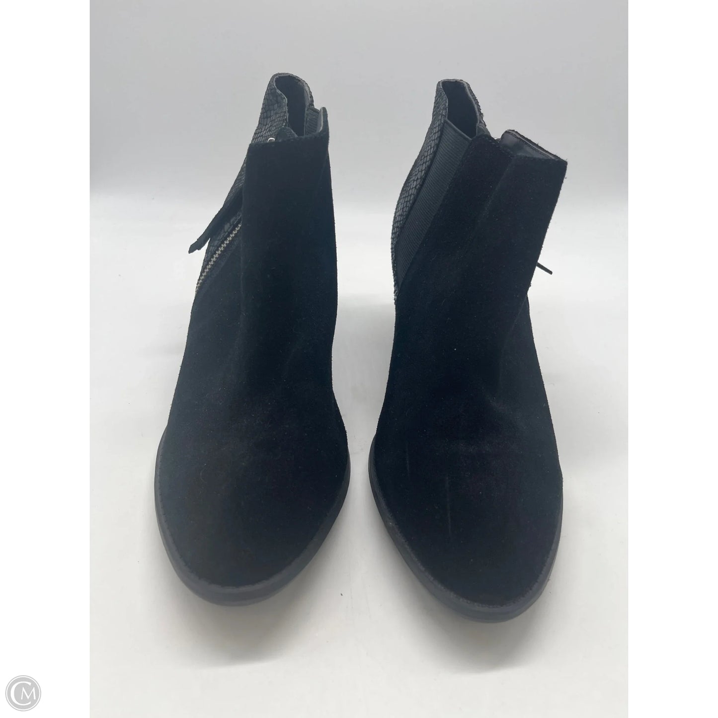 Boots Ankle Heels By Vionic In Black, Size: 10