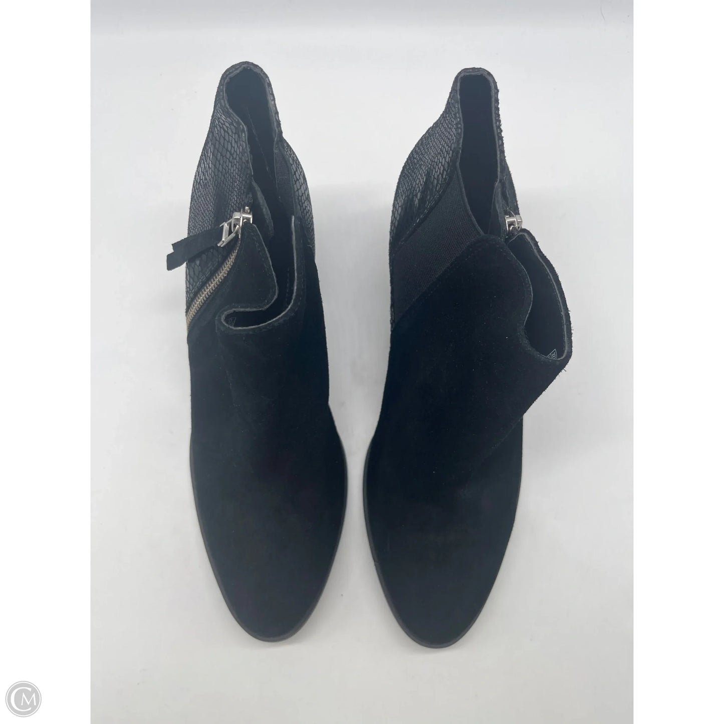 Boots Ankle Heels By Vionic In Black, Size: 10