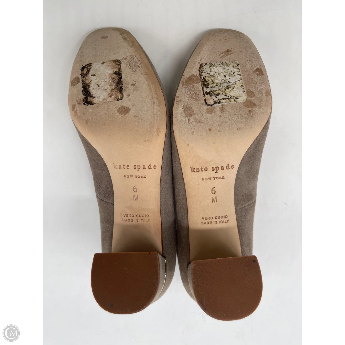 Shoes Designer By Kate Spade In Grey, Size: 6
