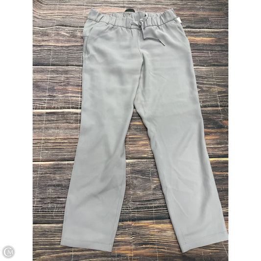 Athletic Pants By Lululemon In Grey, Size: 8