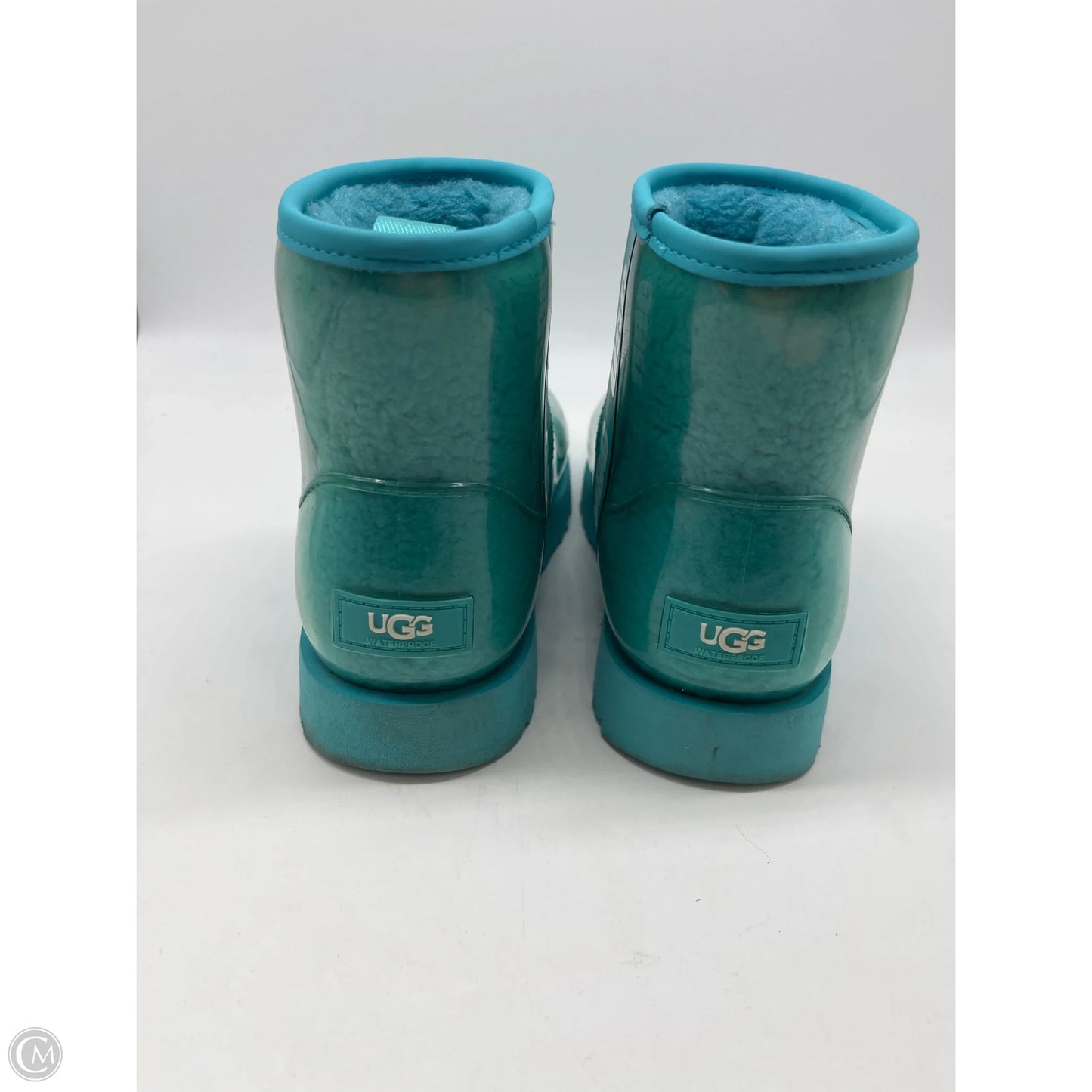 Boots Designer By Ugg In Blue, Size: 7