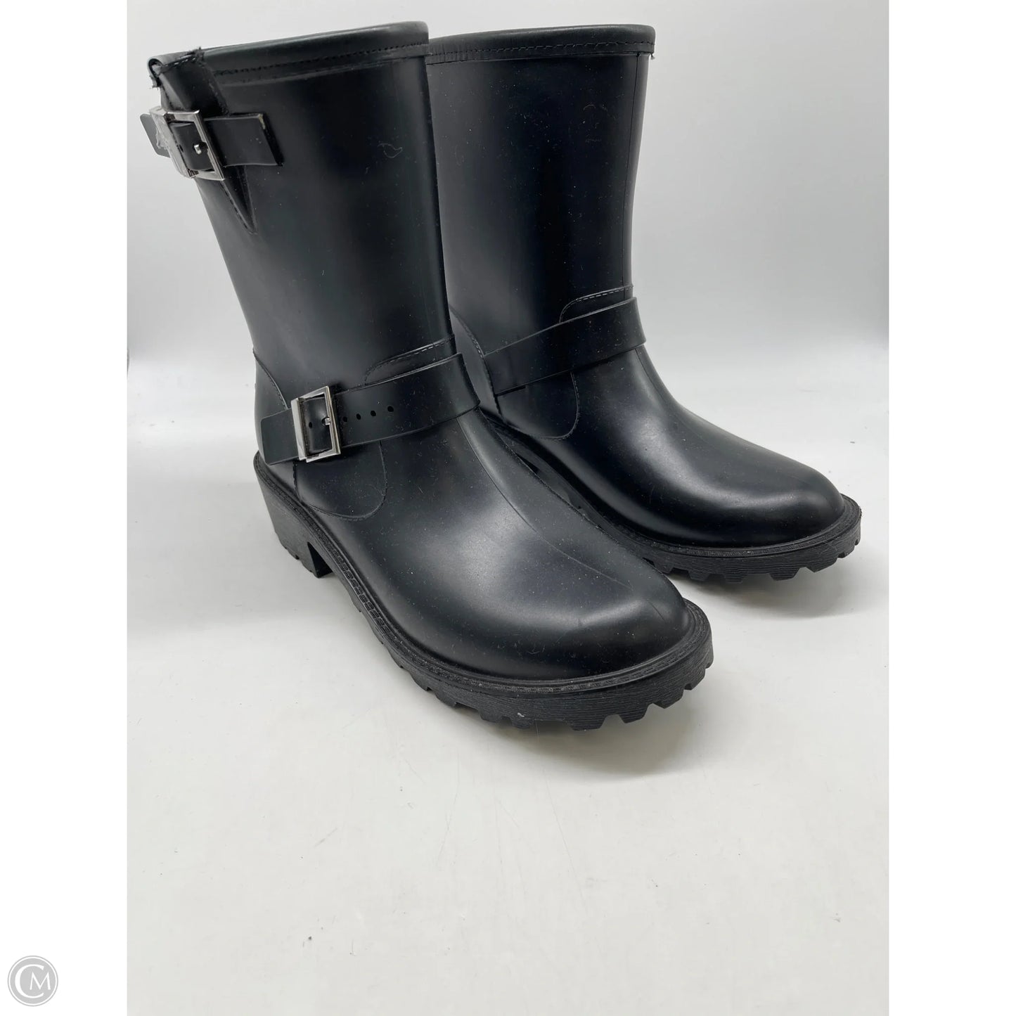 Boots Designer By Michael Kors In Black, Size: 11