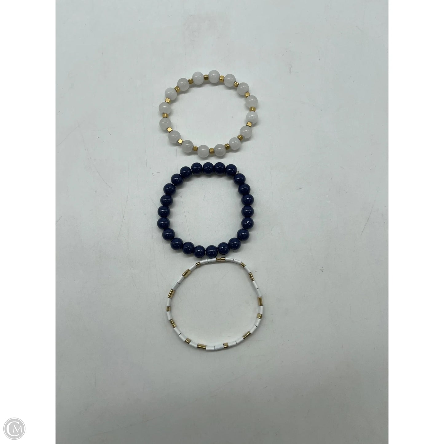 Bracelet Beaded By Clothes Mentor, Size: 03 Piece Set