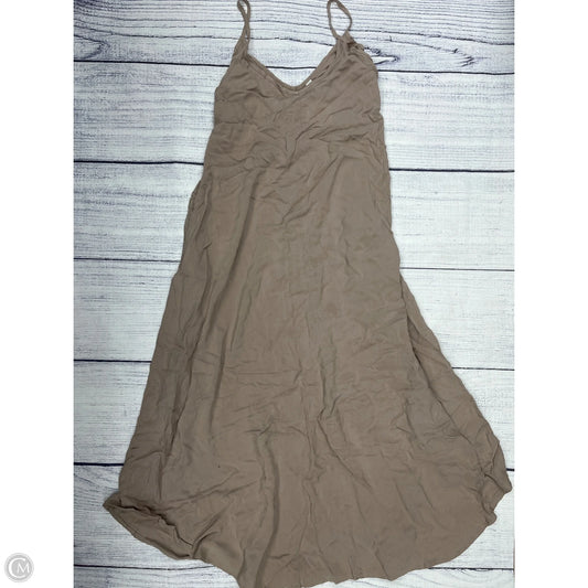 Dress Casual Maxi By Zenana In Tan, Size: S