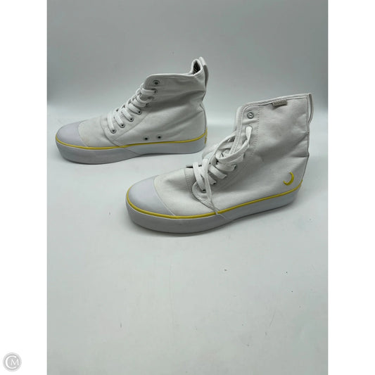 Shoes Sneakers By Clothes Mentor In White, Size: 8.5