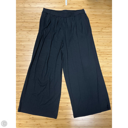 Pants Wide Leg By Cider In Black, Size: 2x