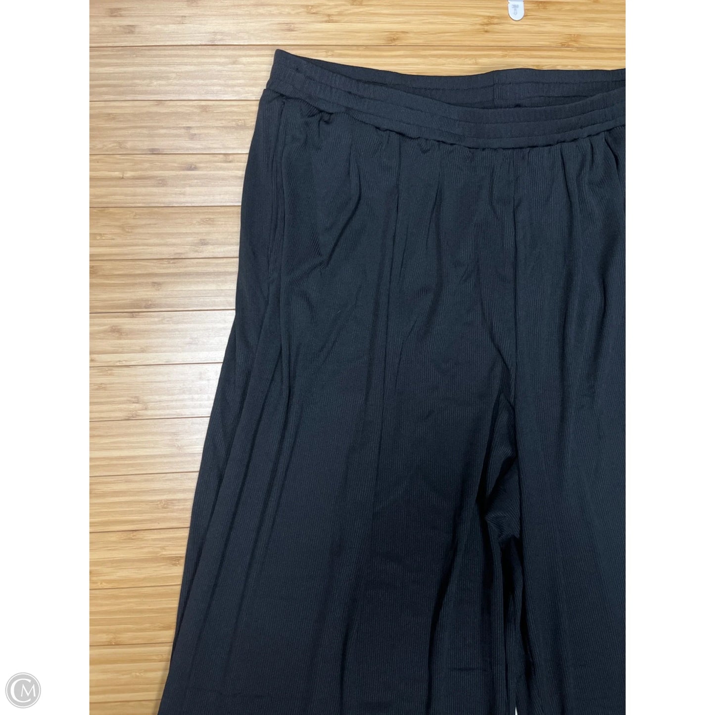 Pants Wide Leg By Cider In Black, Size: 2x
