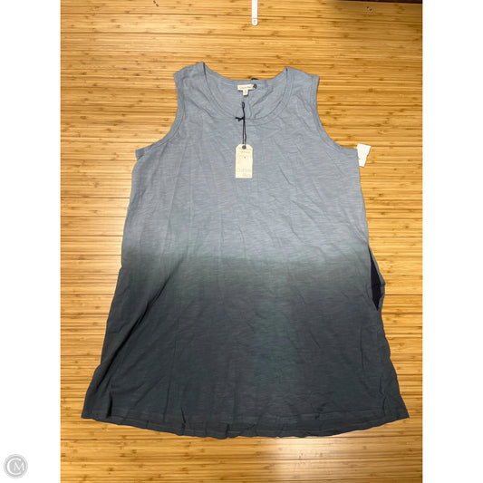 Dress Casual Short By Cotton Bleu In Grey, Size: 2x