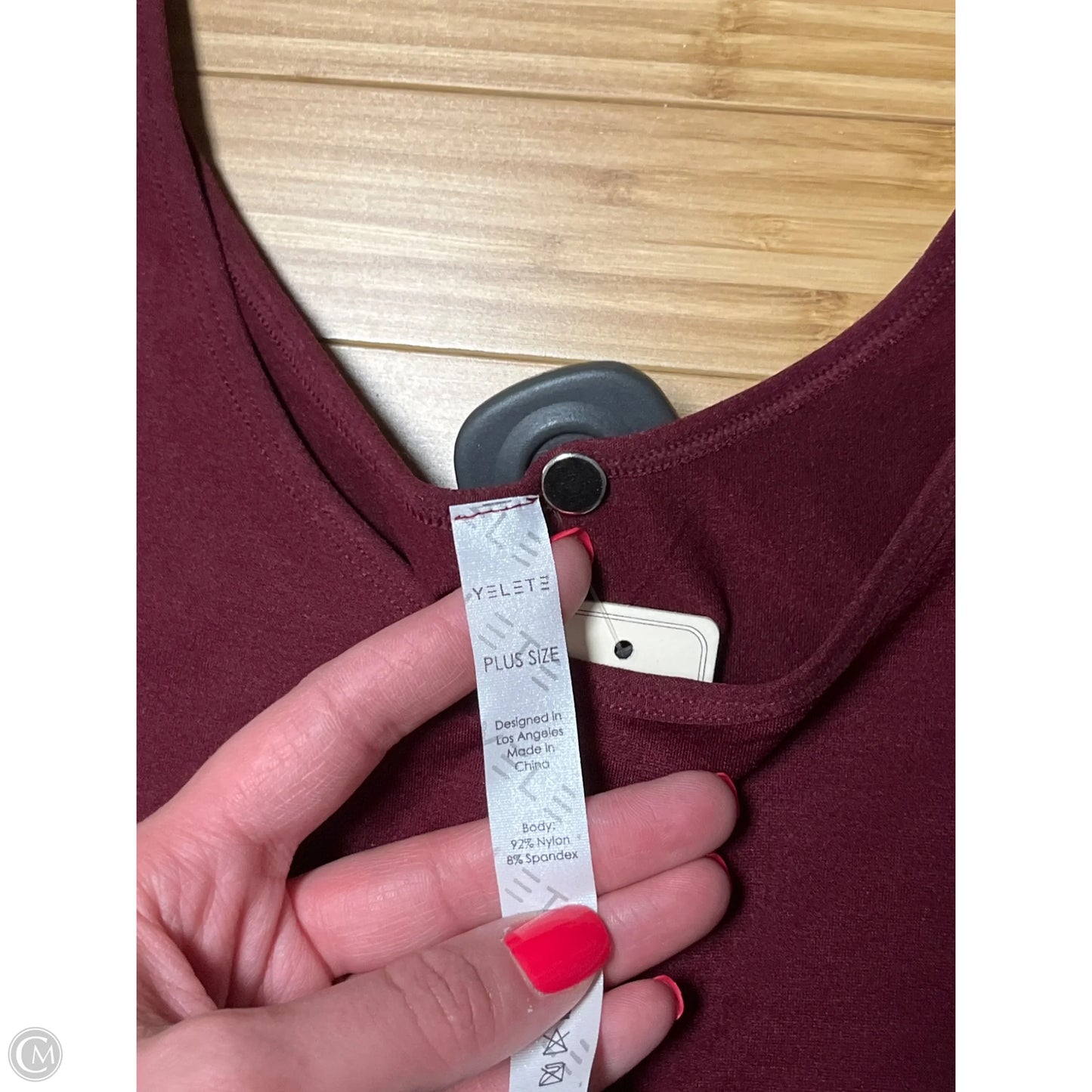 Tank Top By Yelete In Red, Size: 1x