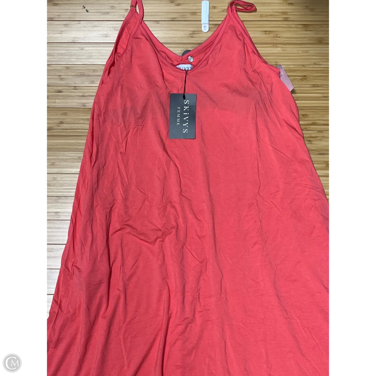 Dress Casual Maxi By Clothes Mentor In Pink, Size: Xl